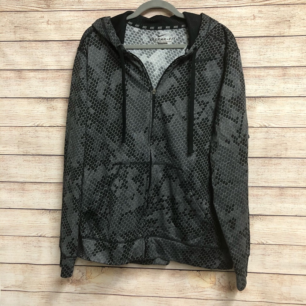 Nike Therma Fit Full Zip Hoodie Mens Large NWOT